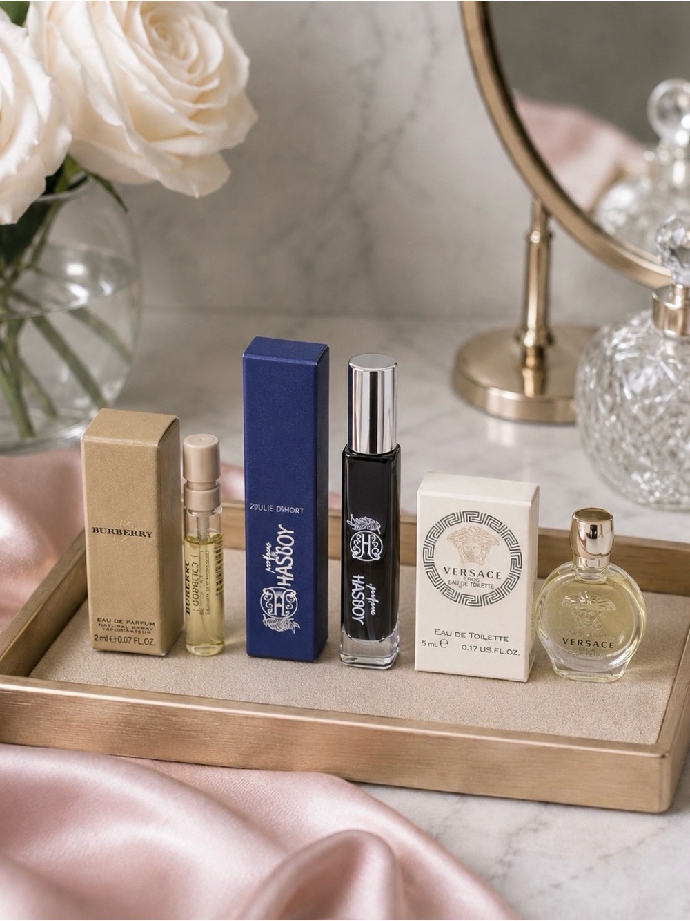 Versace and Burberry Perfume Set - Picture 1 of 3